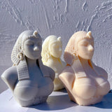 Queen of Egypt Cleopatra Candle Mold