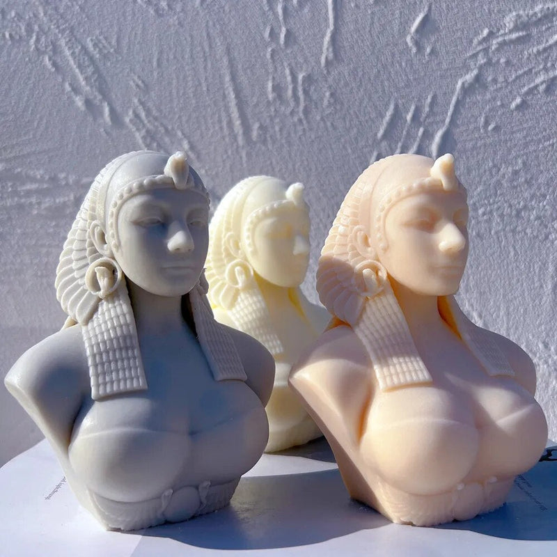 Queen of Egypt Cleopatra Candle Mold