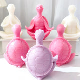 Yoga Turtle Silicone Candle Mold