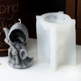 Halloween Axe Reaper Zombie Candle Mold