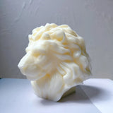 Lion Head Candle Mold Silicone