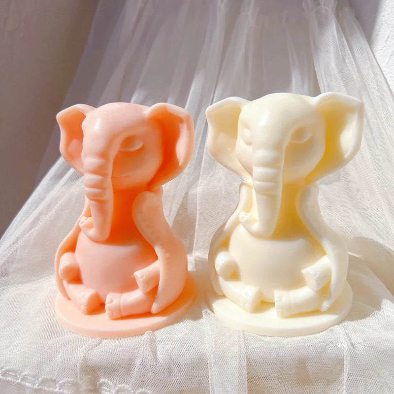 Elephant Silicone Candle Mold