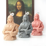 Smiling Mona Lisa Candle Mold