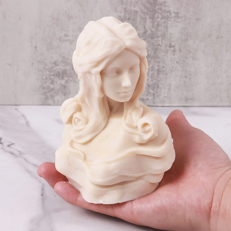 Greek Goddess Queen Candle Mold