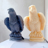 Sitting On Branch Eagle Candle Mold