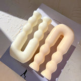 U Shaped Silicone Candle Mold