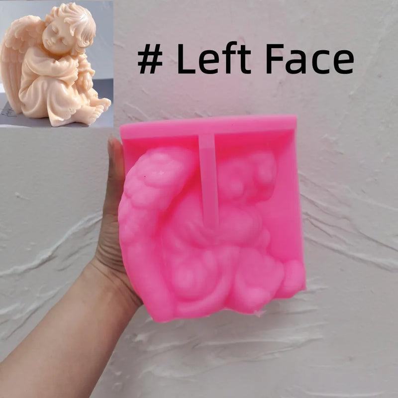 Cherub Candle Mold Silicone