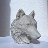 Wolf Head Candle Silicone Mold