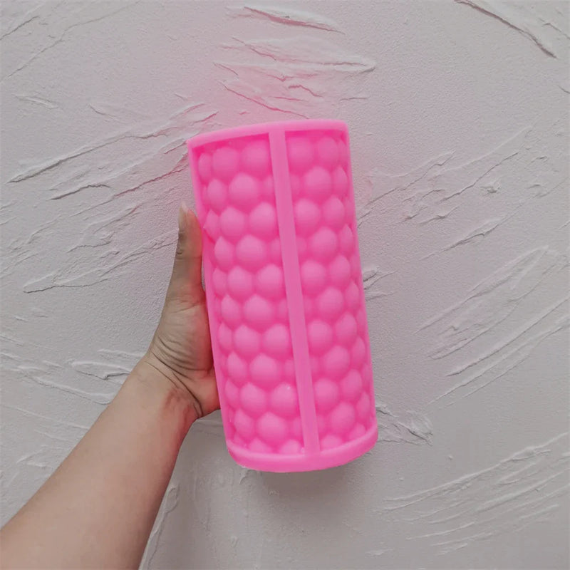 Raindrop Buuble Pillar Candle Mold