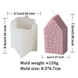 Square Totem Pattern Candle Mold for Home Decor