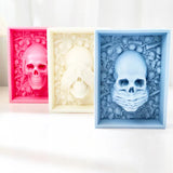 Trinity Skull Wisdom Candle Mold