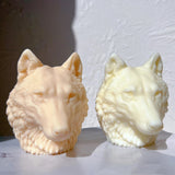 Wolf Head Candle Silicone Mold