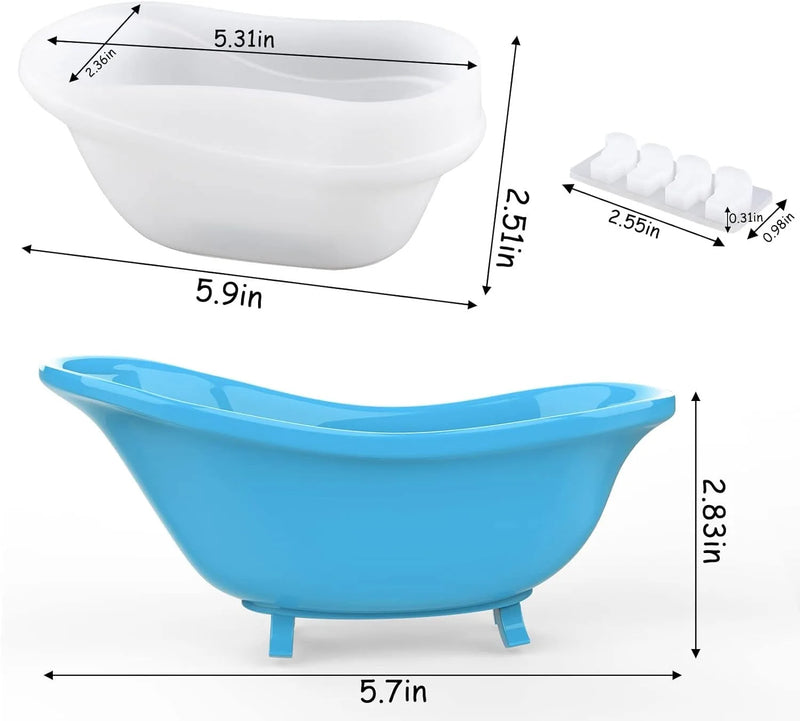 Bathtub Candle Vessel Silicone Mold