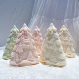 15CM Details Christmas Tree Silicone Candle Mold