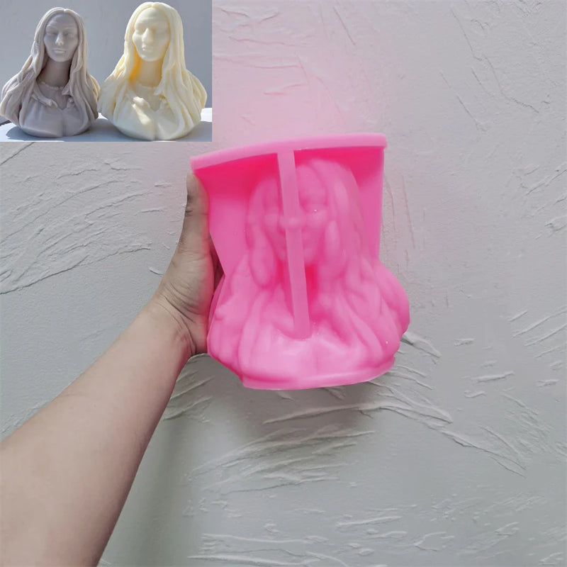 Sleek Beauty Silicone Candle Mold