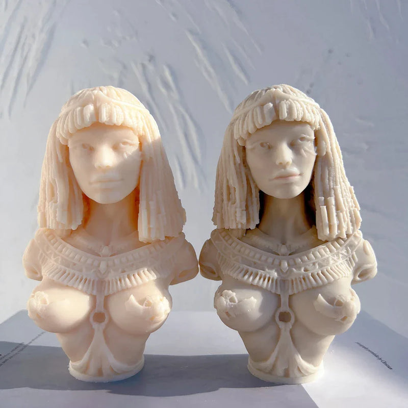 Egyptian Queen Cleopatra Candle Molds