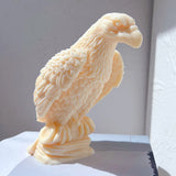 Sitting On Branch Eagle Candle Mold