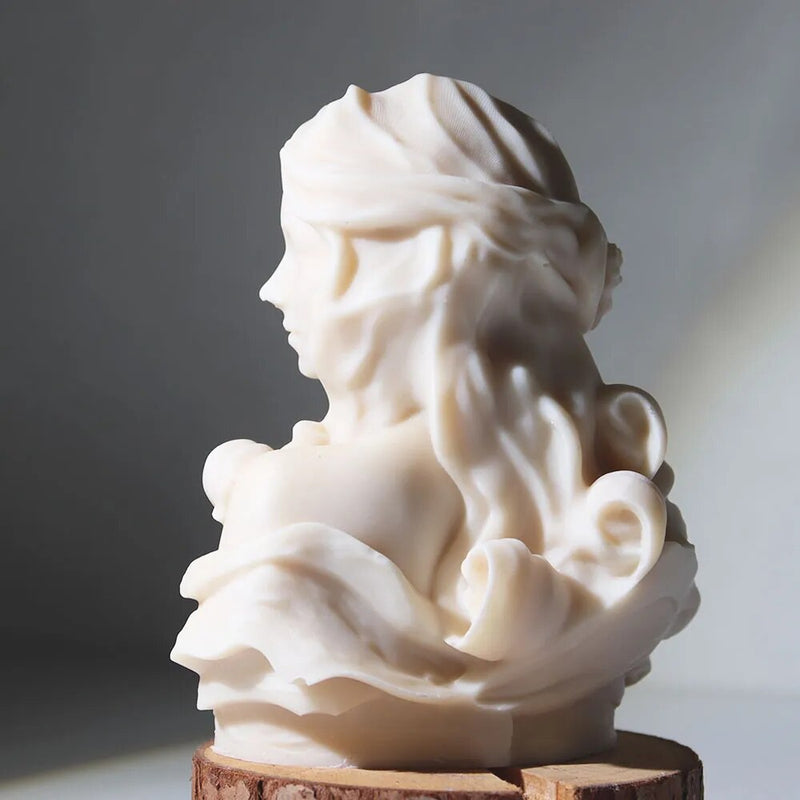 Greek Goddess Queen Candle Mold