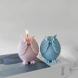 Cartoon Owl Silicone Candle Mold for DIY Aroma Candle