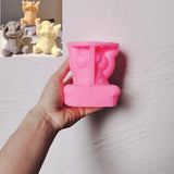 Cute Squirrel Silicone Candle Mold