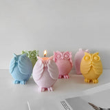 Cartoon Owl Silicone Candle Mold for DIY Aroma Candle