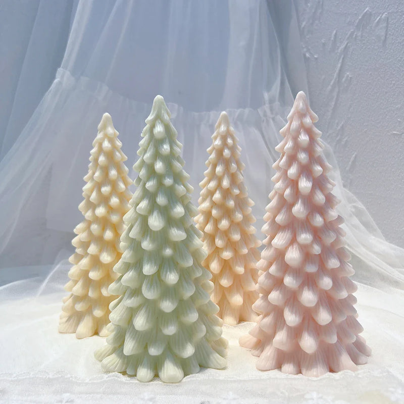 Medium size Christmas Tree Silicone Candle Mold