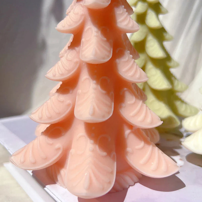 Taper Christmas Tree Silicone Candle Molds