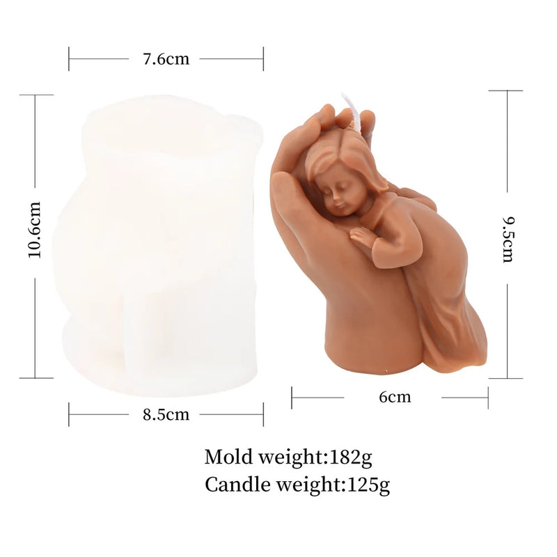 Baby Shower Candle Molds