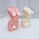 Geometric Female Body Wax Candle Mold