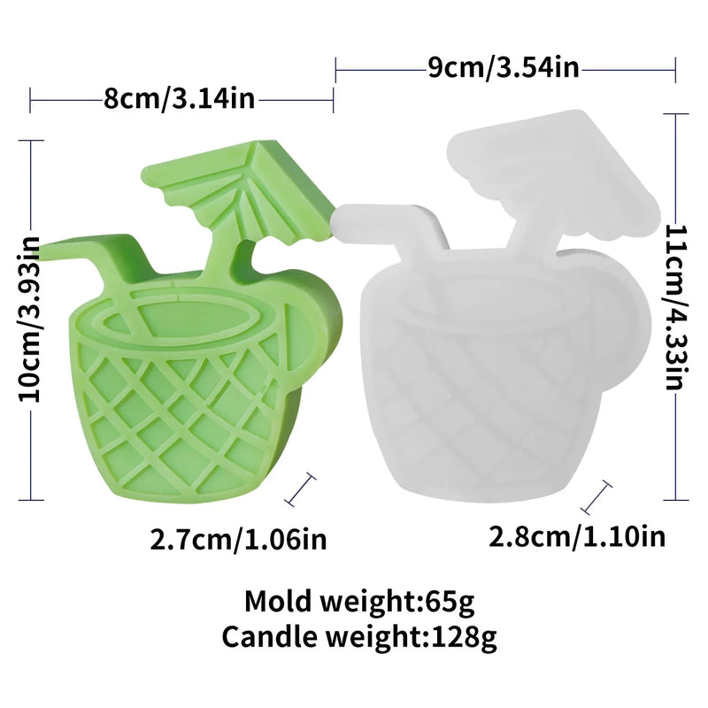 Summer Theme Silicone Candle Molds