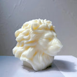 Lion Head Candle Mold Silicone