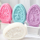 Easter Rabbit Silicone Candle Molds