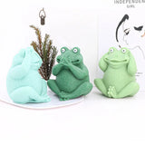 Silly Frog Candle Mold