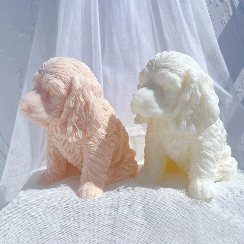 Cocker Spaniel Puppy Candle Mold