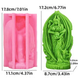 Lilith Goddess Statue Candle Mold Silicone