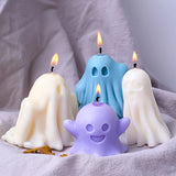 DIY Halloween Ghost Candle Mold - 3D Pumpkin & Ghost