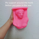 Ancient Goddess Statue Candle Mold