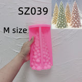 27.2CM Snow Covered Pine Christmas Tree Silicone Candle Mold