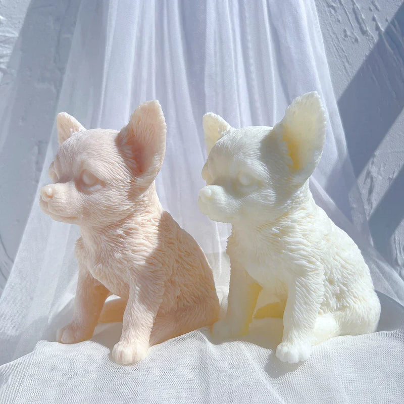 Chihuahua Puppy Candle Mold