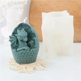 Dragon Egg Candle Silicone Mold