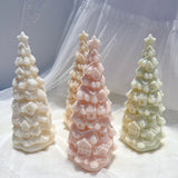 Birdhouse Christmas Tree Silicone Candle Mold