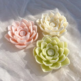 Lotus Bloom Silicone Candle Moulds