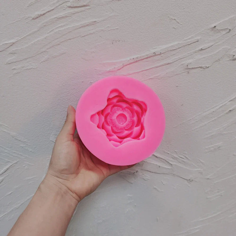 Lotus Bloom Silicone Candle Moulds