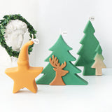 Christmas Joy Candle Molds