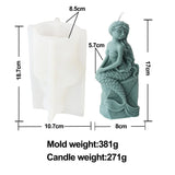 Mermaid Candle Mold