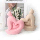 Big Heart Candle Mold Silicone