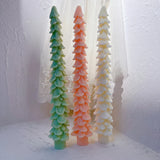 Taper Christmas Tree Silicone Candle Molds