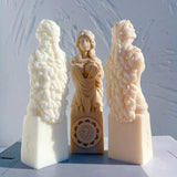 Ancient Goddess Statue Candle Mold