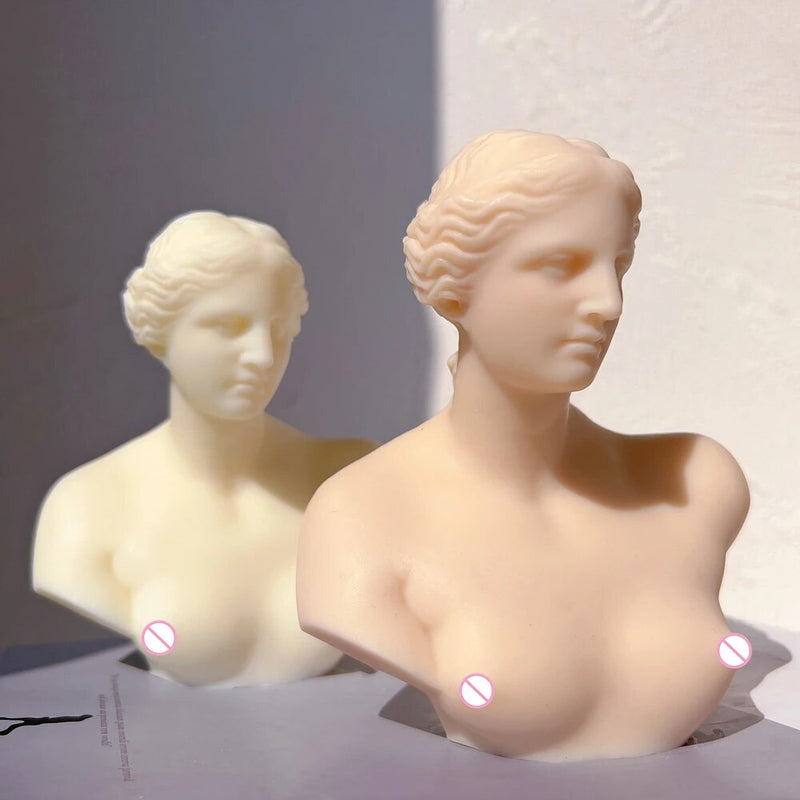 Venus de Milo Bust Candle Mold