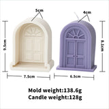 Doors And Windows Silicone Mold for Candles